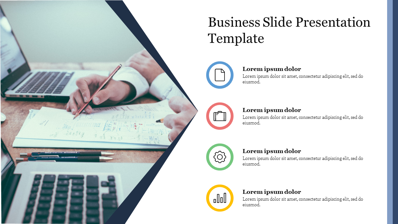Portfolio Business Slide Presentation Template PowerPoint